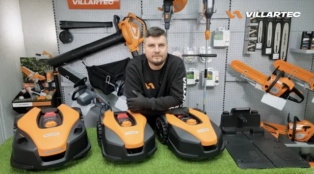 Робот-газонокосилка от VILLARTEC — регулярный уход за газоном